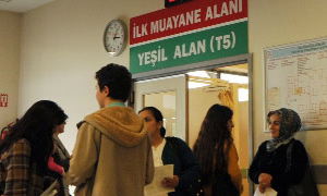  ‘Yeşil Alan’ acil servisleri boşalttı 