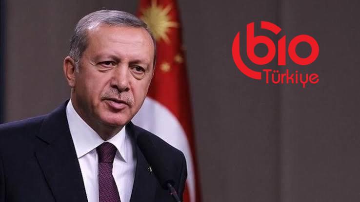  Cumhurbaşkanı Sayın Recep Tayyip Erdoğan, BIO Türkiye Ödül Töreni'ne Mesaj Gönderdi 