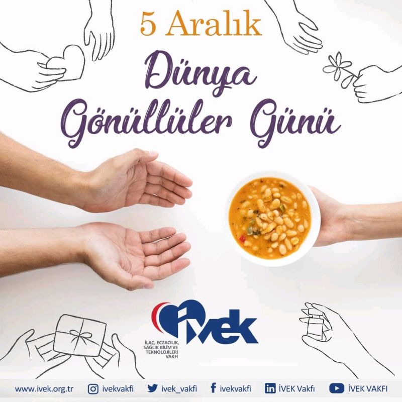  5 Aralık Dünya Gönüllüler Günü 