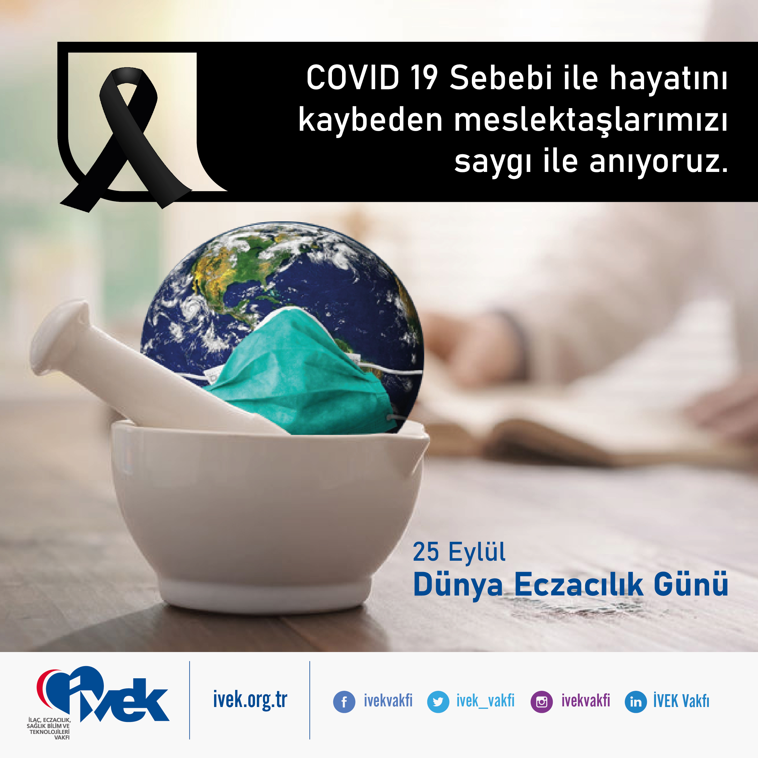  25 Eylül Dünya Eczacılık Günü 