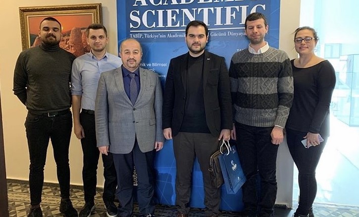  Türkiye Akademik ve Bilimsel İş Birliği Projesi (TABİP) Ekibini Ziyaret 