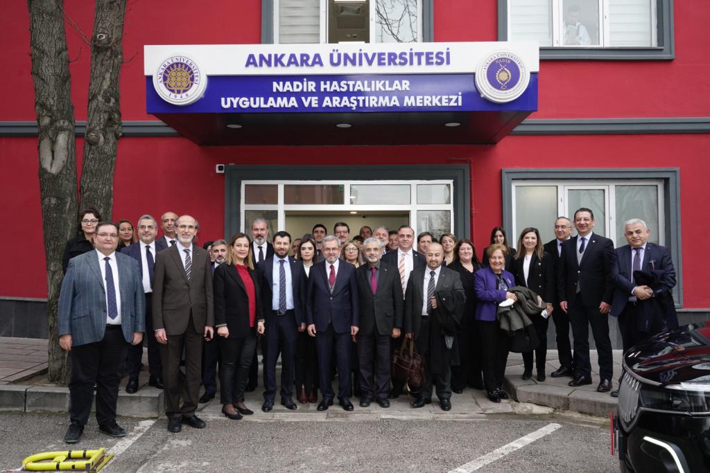  Ankara Üniversitesi Nadir Hastalıklar Uygulama ve Araştırma Merkezi Ziyareti 