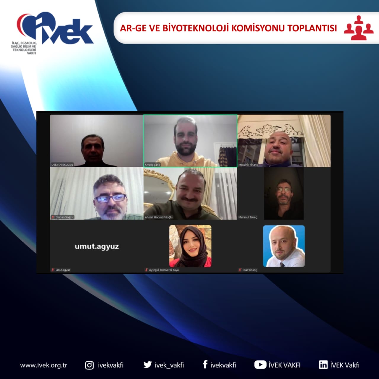  Ar-Ge ve Biyoteknoloji Komisyon Toplantısı 