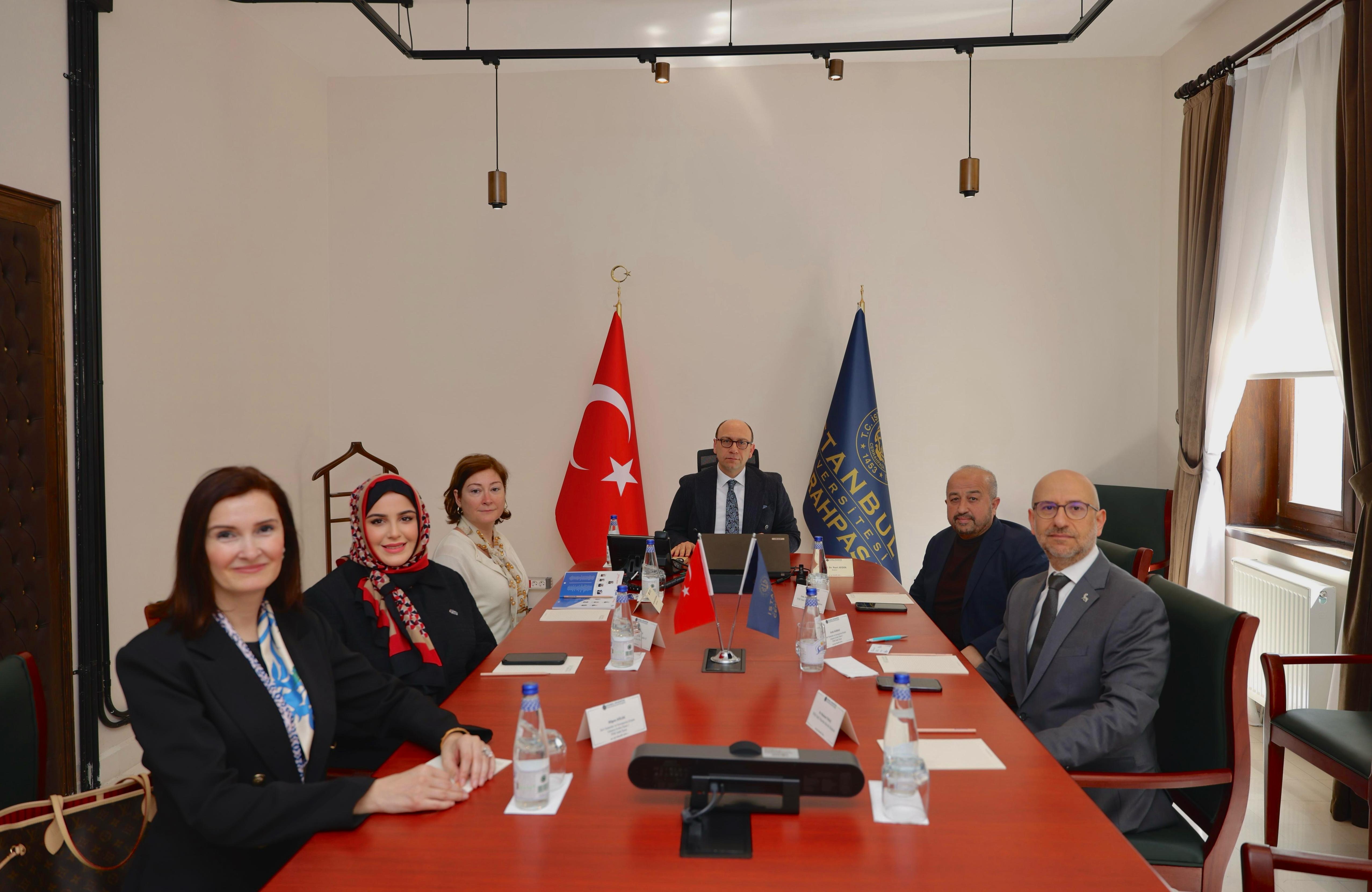  Cerrahpaşa Üniversitesi Rektörü Sn. Prof. Dr. Nuri Aydın Ziyareti 