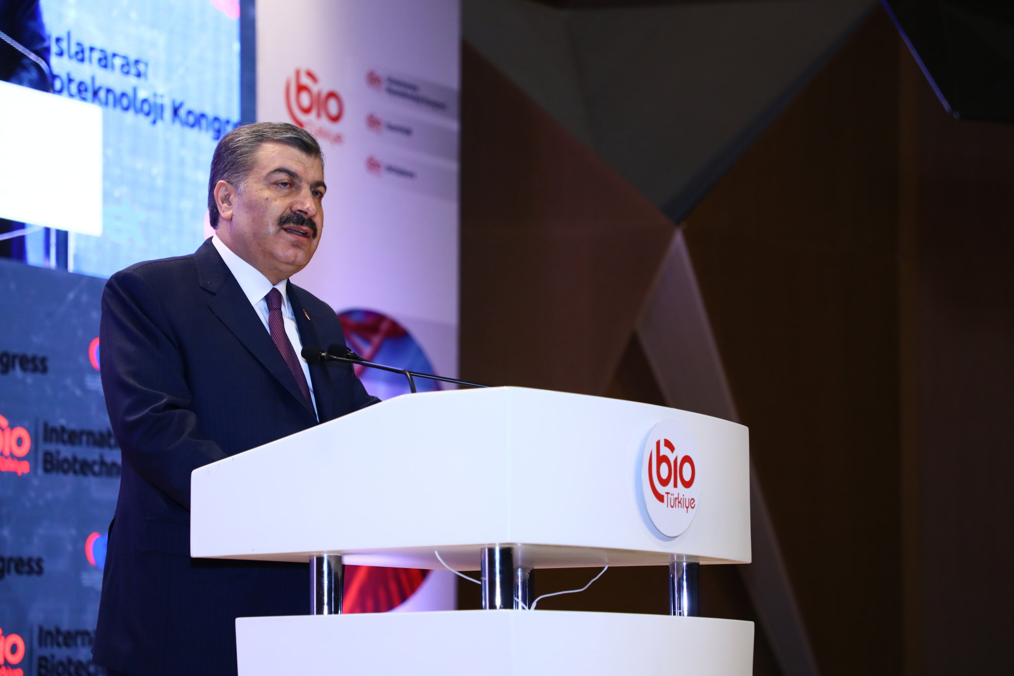  Sağlık Bakanı Sayın Fahrettin Koca BIO Türkiye Ödülleri Kapsamında Teşekkür Plaketlerini Takdim Etti 
