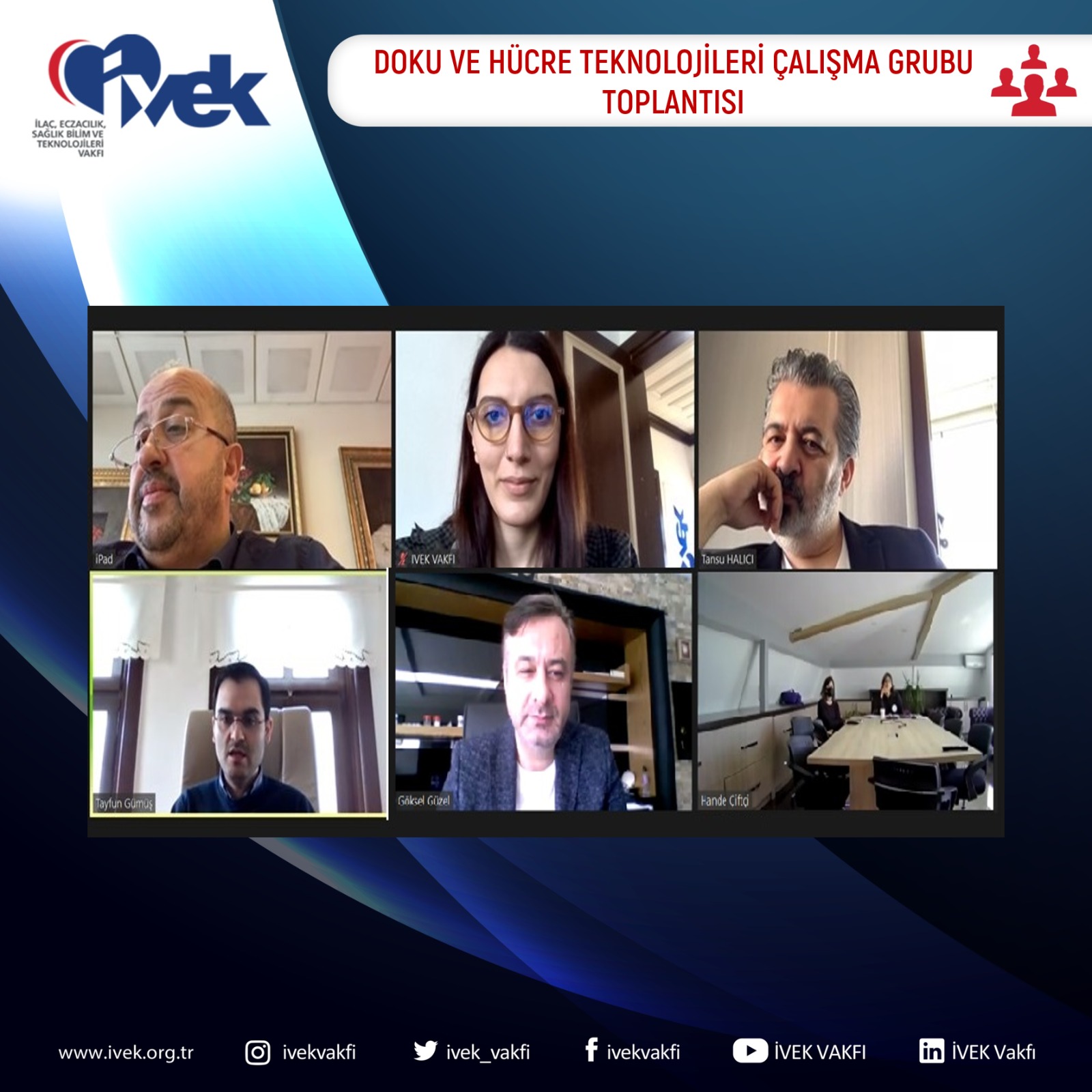  Doku ve Hücre Teknolojileri Çalışma Grubu Toplantısı 