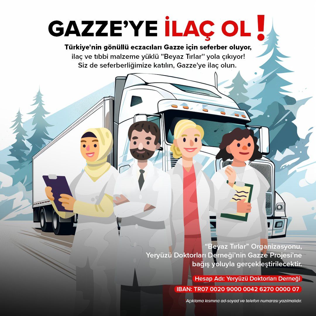  Gazze'ye İlaç Ol! 