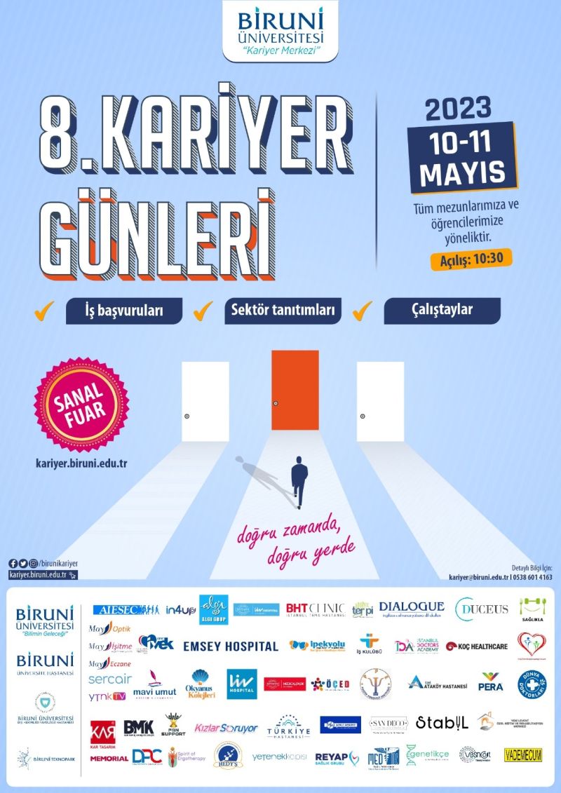  Genç İVEK-Biruni Üniversitesi 8. Kariyer Günleri 
