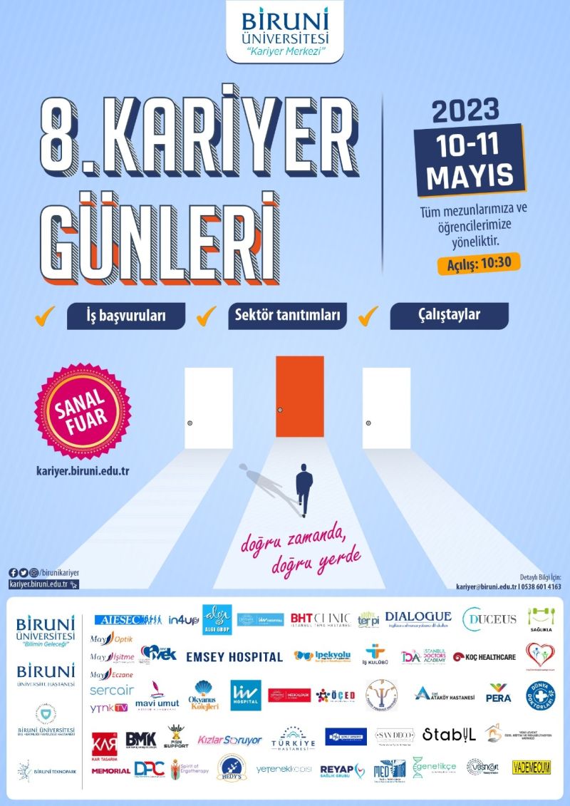  Genç İVEK-Biruni Üniversitesi 8. Kariyer Günleri 