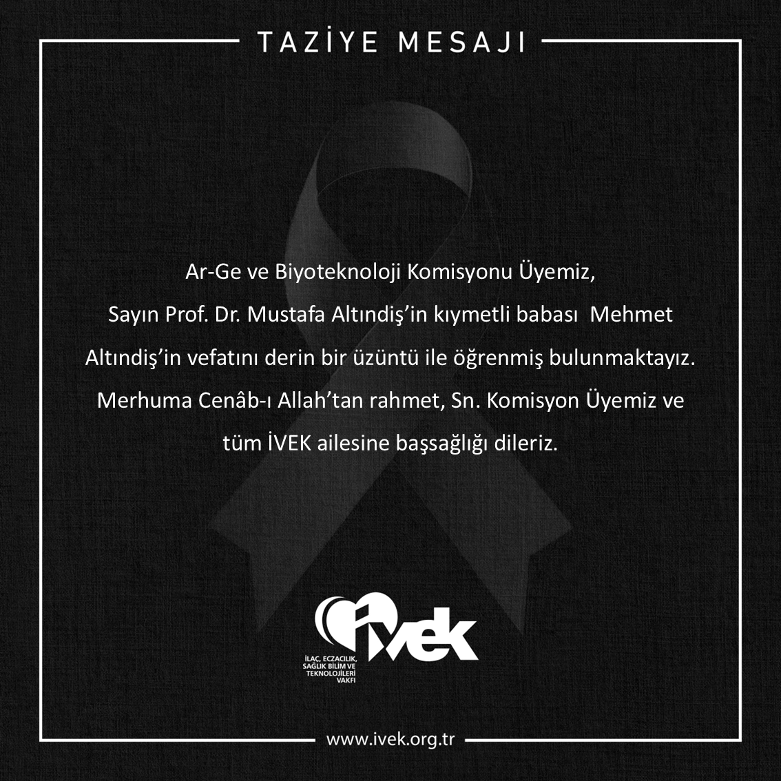  Taziye Mesajı 