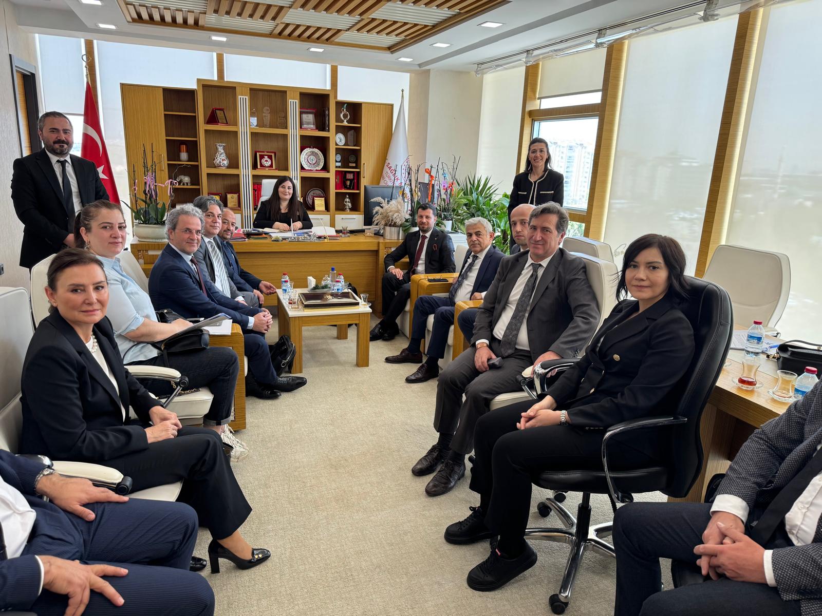 TİTCK Başkan Yardımcısı Sn. Uzm. Ecz. Mesil Aksoy Ziyareti 