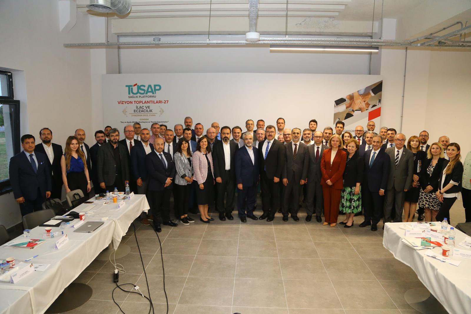  Türkiye Sağlık Platformu'nun (TÜSAP) İlaç ve Eczacılık Vizyon Toplantısı 
