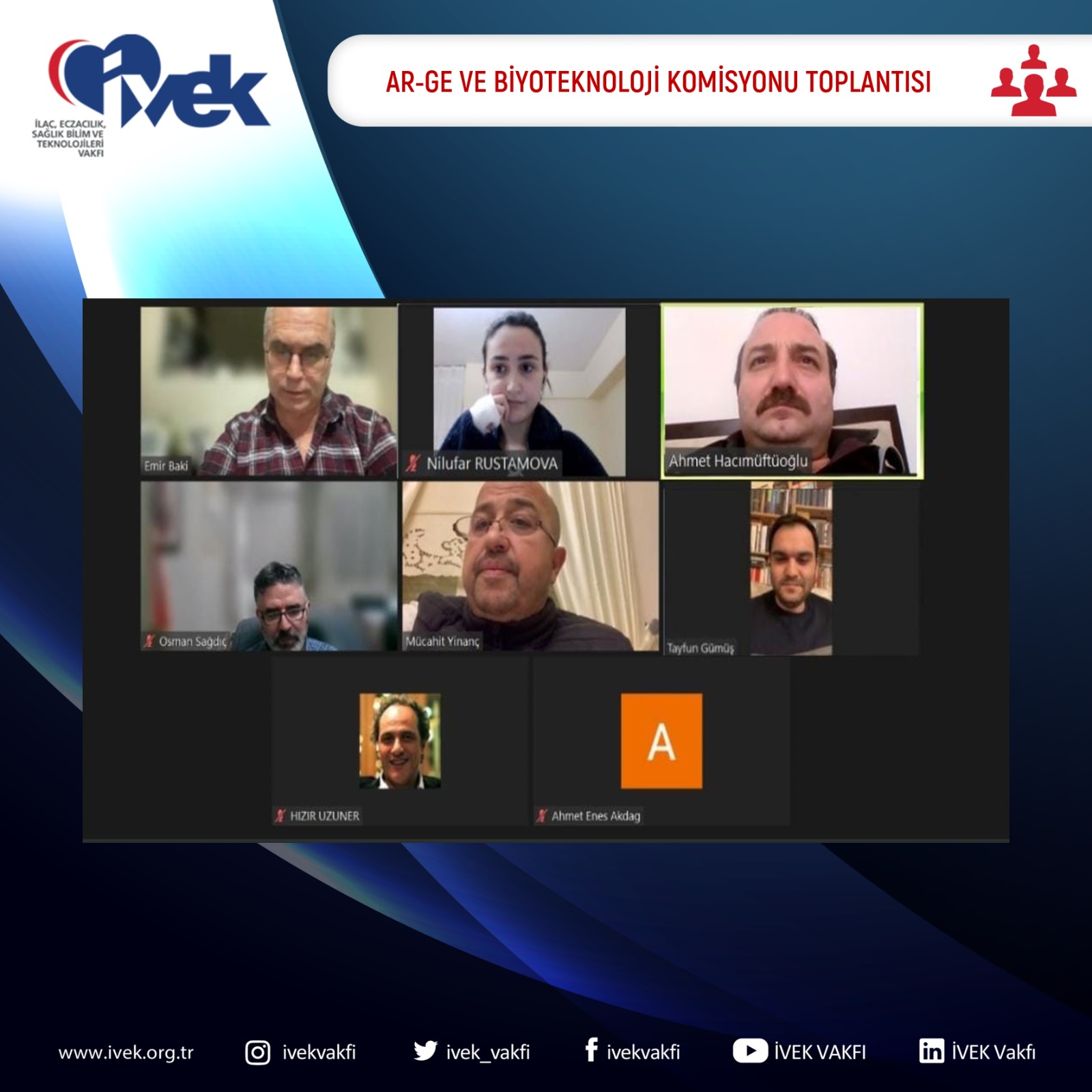  Ar-Ge ve Biyoteknoloji Komisyonu Toplantısı 