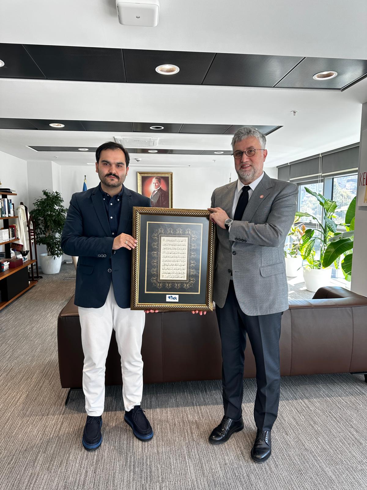  Atlas Üniversitesi Rektörü Sn. Prof. Dr. Ersoy Kocabıçak Ziyareti 