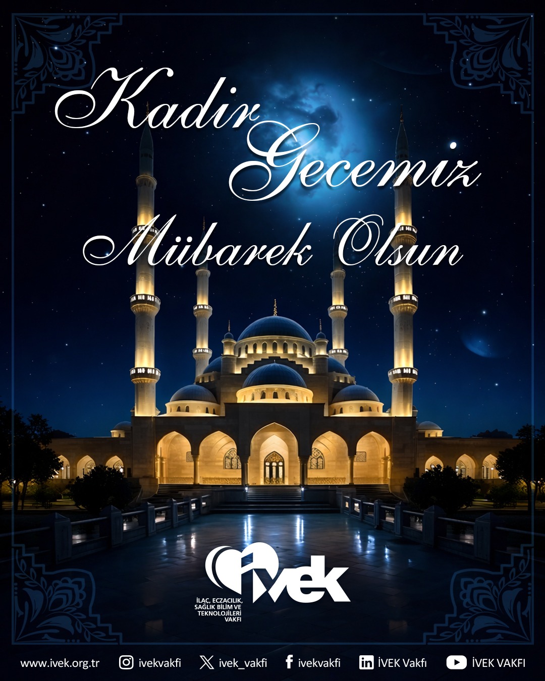  Kadir Geceniz mübarek olsun. 