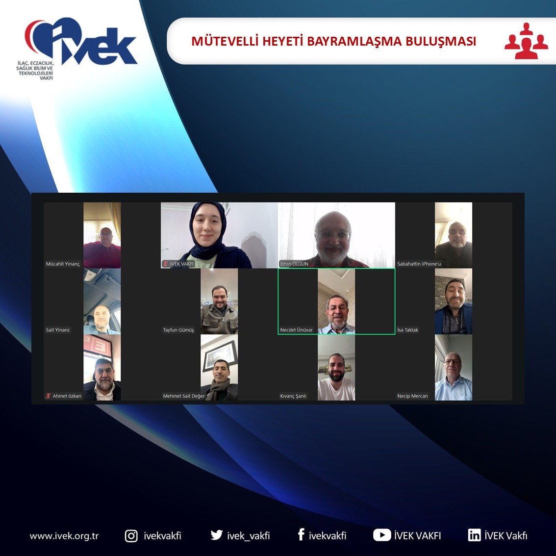  Mütevelli Heyeti Bayramlaşma Buluşması 