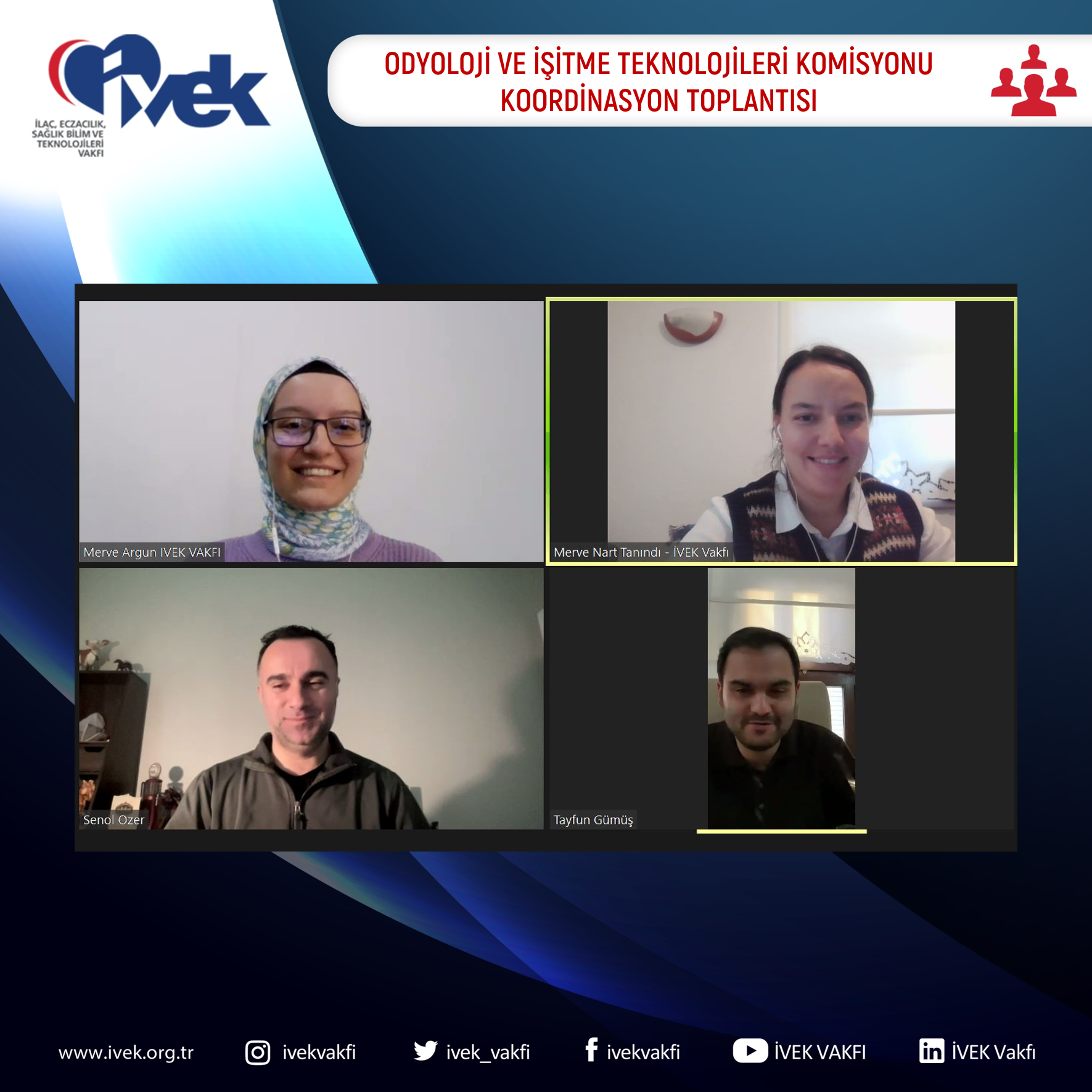  Odyoloji ve İşitme Teknolojileri Komisyonu Koordinasyon Toplantısı 