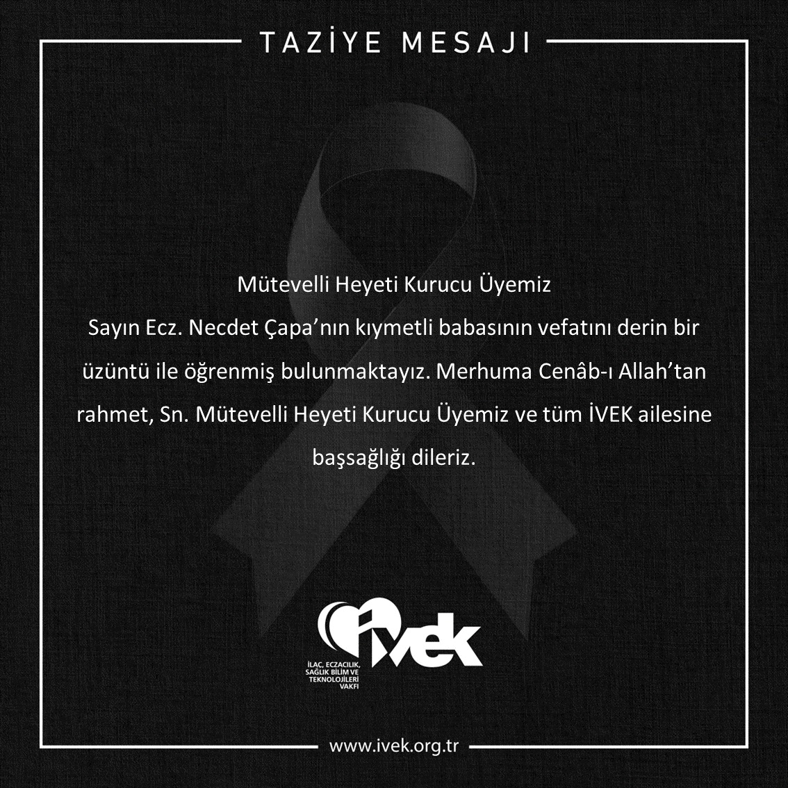  Taziye Mesajı 