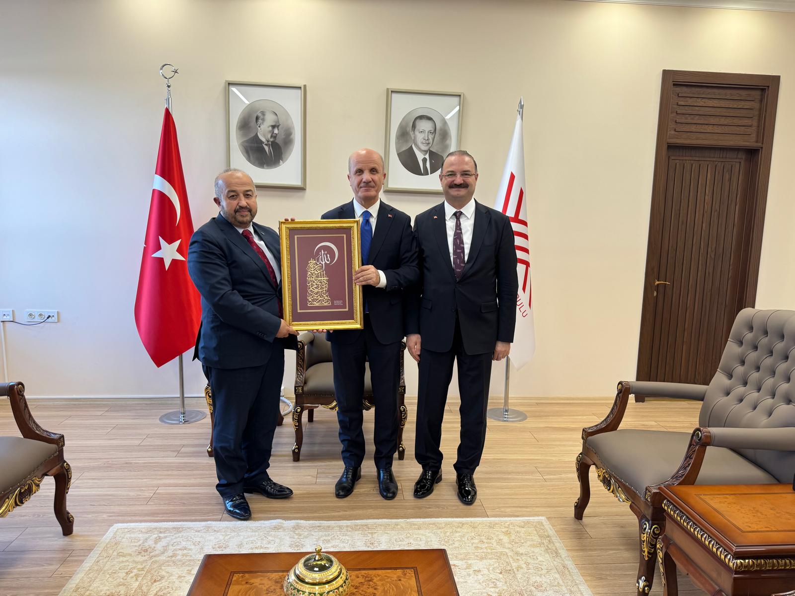  Yükseköğretim Kurulu (YÖK) Başkanı Sn. Prof. Dr. Erol Özvar Ziyareti 